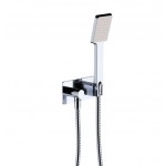 Koko Hand Shower, Soft Square Plate, Chrome Koko Hand Shower, Soft Square Plate, Chrome